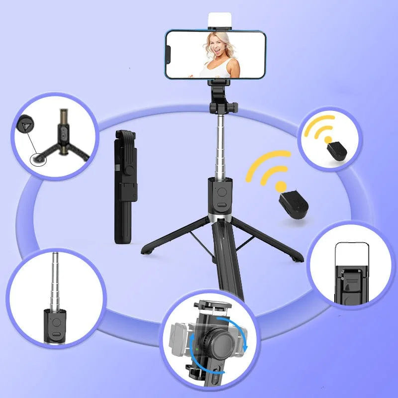 Support Téléphone Pliable et Réglable – Stable, Pratique et Compatible avec Smartphones
