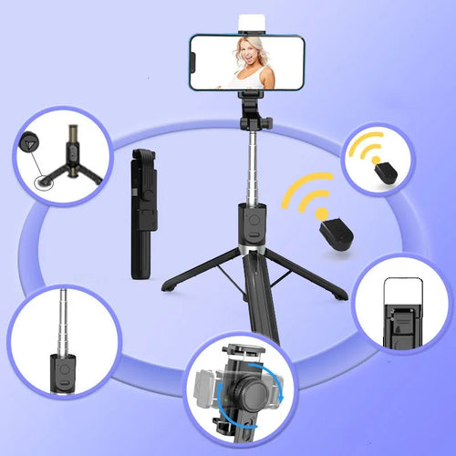 Support Téléphone Pliable et Réglable – Stable, Pratique et Compatible avec Smartphones