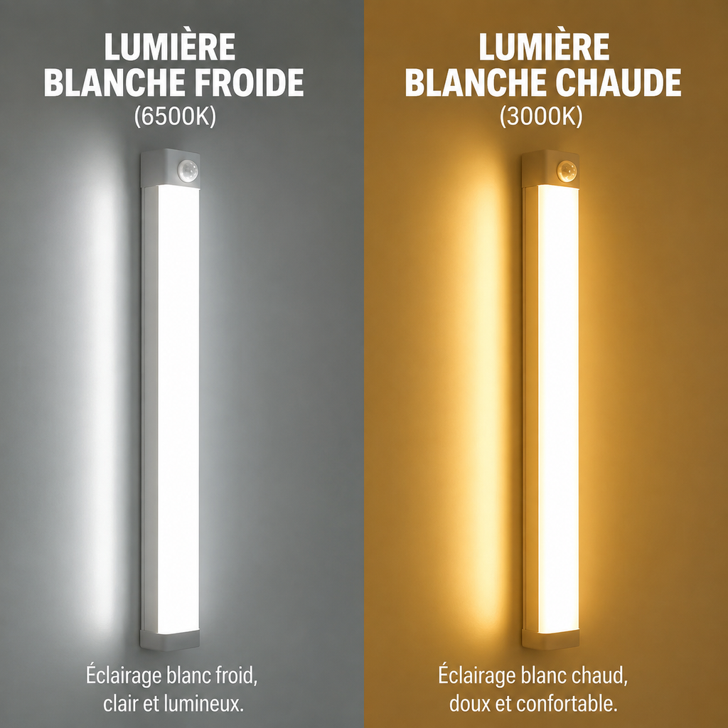 LumiSense™ – Lampe LED à Détecteur de Mouvement